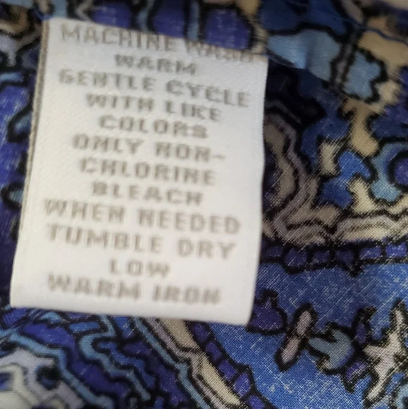 Charter Club 100% Cotton Button Down NWT 14W - Picture 6 of 10